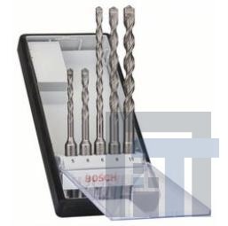 Наборы Robust Line из ударных сверл Bosch SDS plus-7